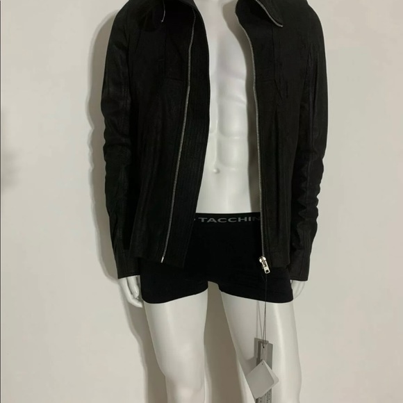 Rick Owens leather jacket - Picture 5 of 11